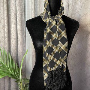 Designer, Vintage DKNY Silk Scarf